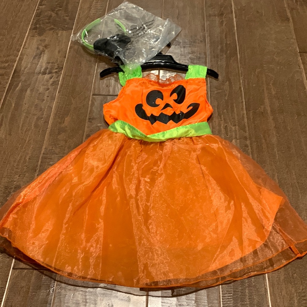 4t/5t pumpkin costume